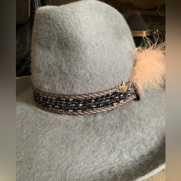 Rare Biltmore 519-96 Deadstock Western Hat Silver Buckle Kodiak Fur Felt Sz 7.5 - Picture 3 of 14